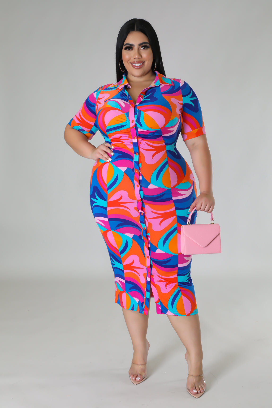 Vibrant Paradise Dress