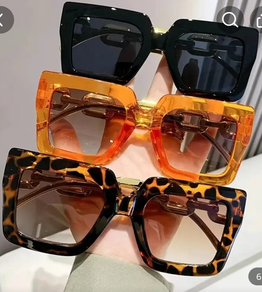 Fashionable Large Frame Clothing Glasses, Vintage Outdoor Glasses For Travel