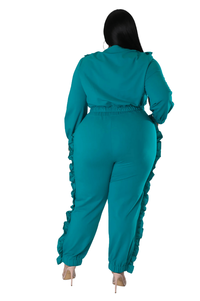 Ruffled Moments Pant Set